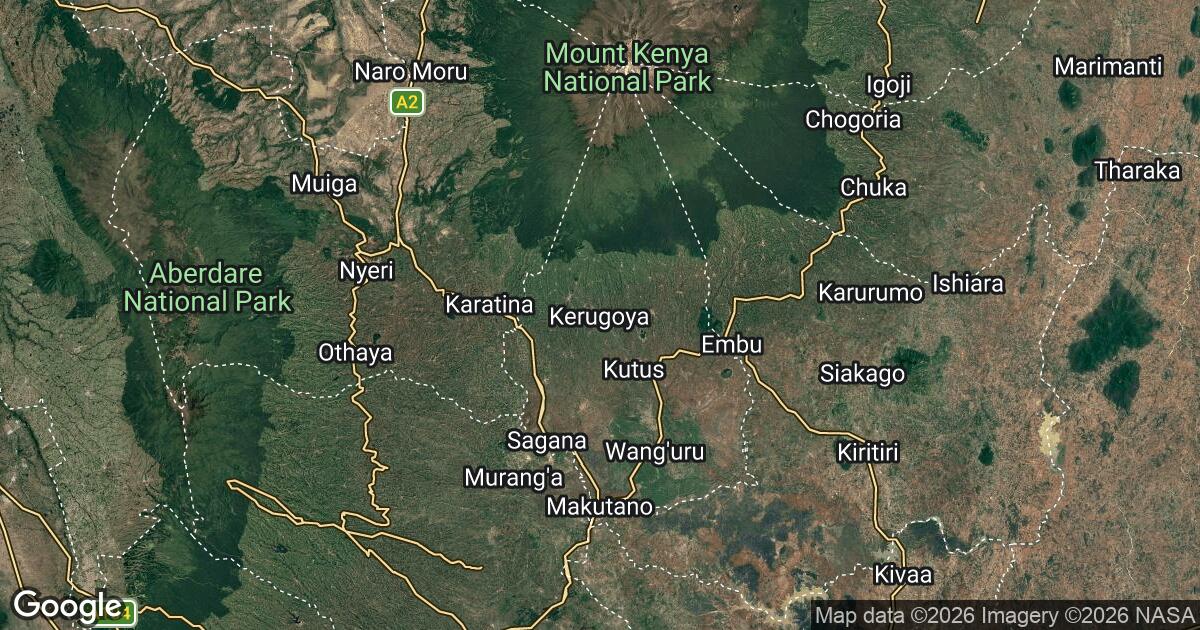 102.207.170.0 Kerugoya, Kirinyaga County, 🇰🇪 Kenya