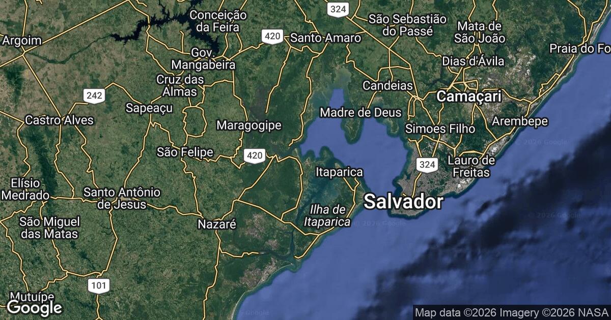 131.196.18.0 Salinas da Margarida, Bahia, 🇧🇷 Brazil