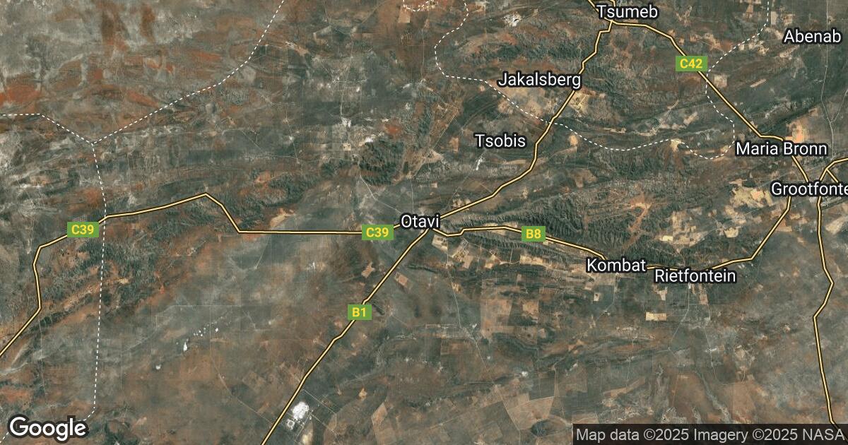 41.205.136.2 Otavi, Otjozondjupa Region, 🇳🇦 Namibia