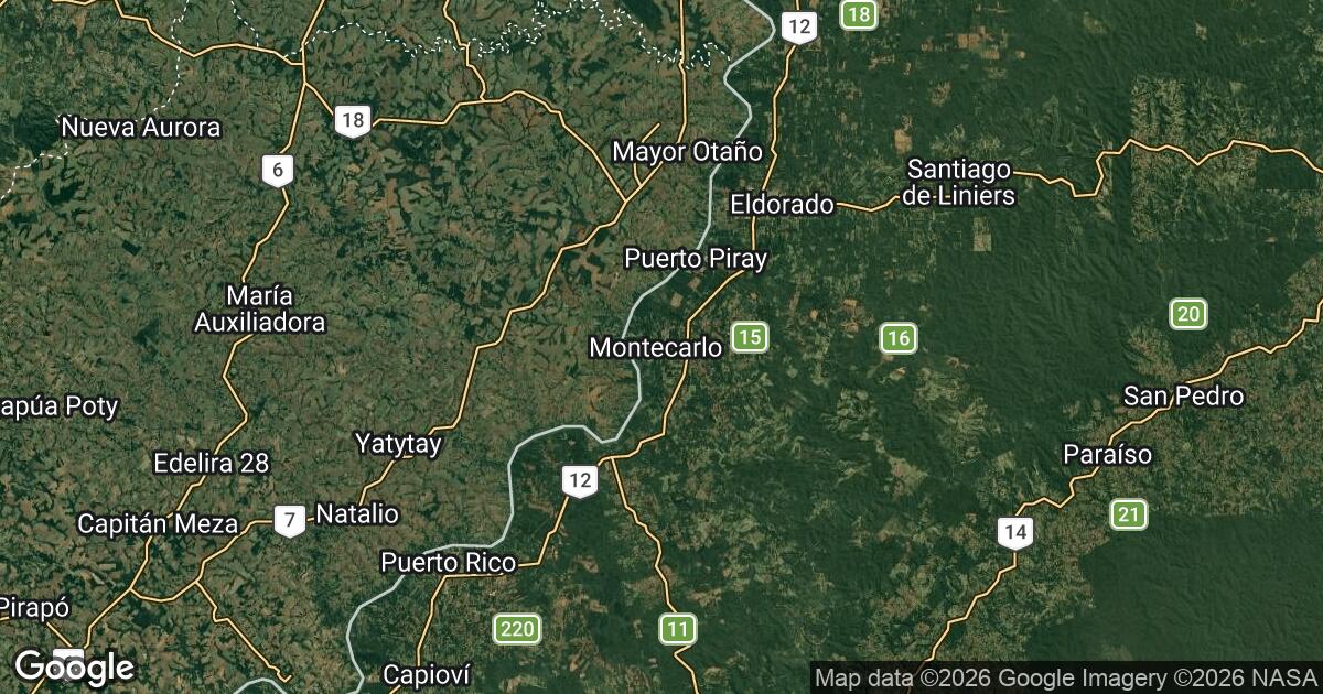 161.0.66.0 Montecarlo, Misiones, 🇦🇷 Argentina