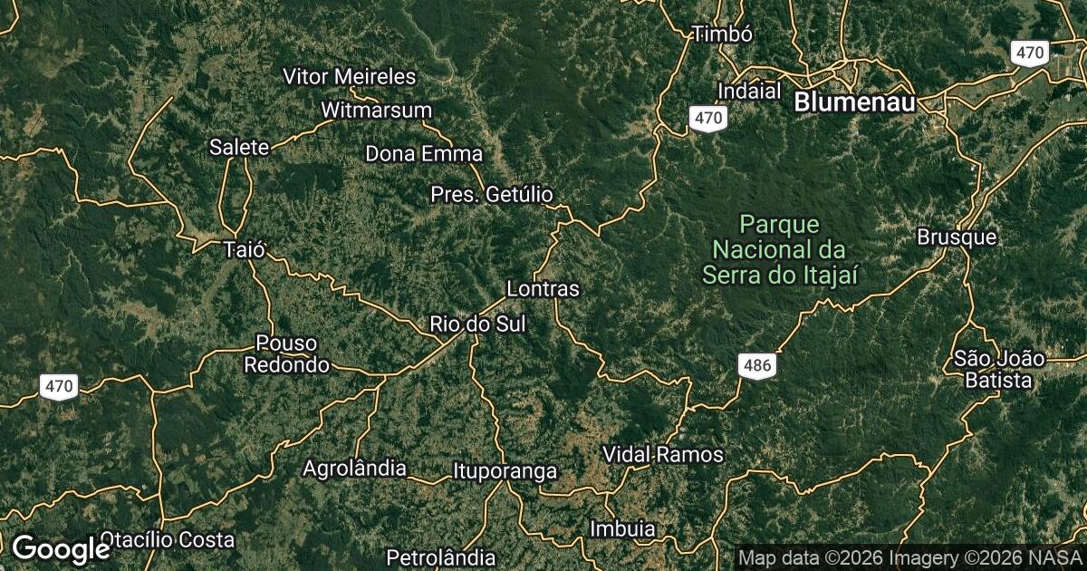 168.195.88.0 Lontras, Santa Catarina, 🇧🇷 Brazil