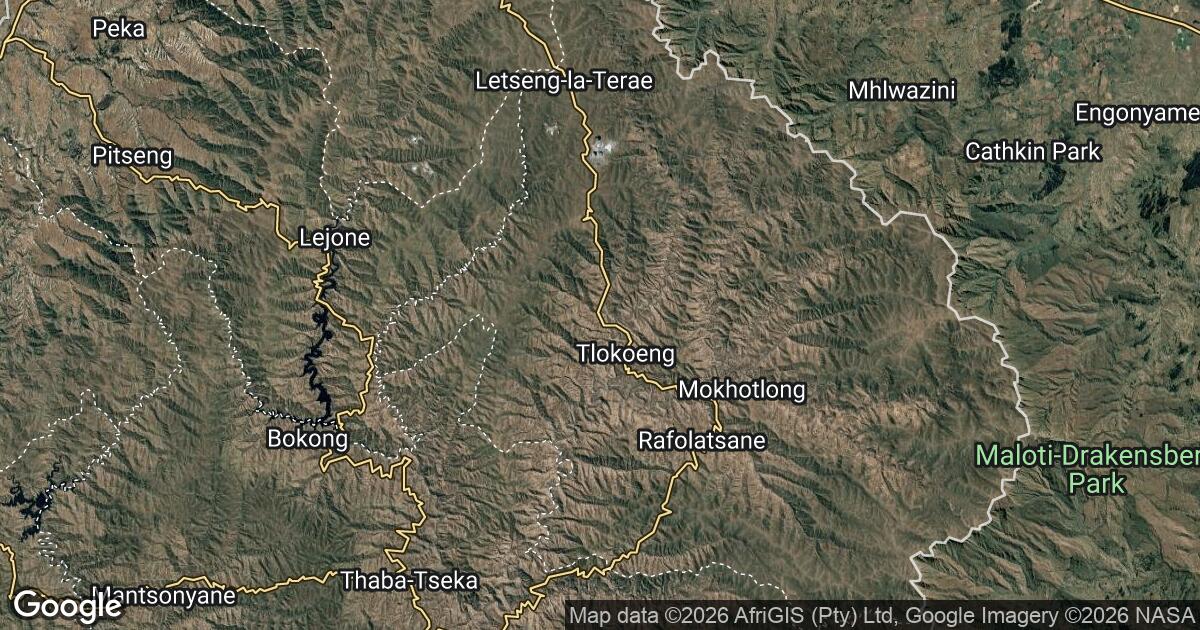 64.57.125.0 Mapholaneng, Mokhotlong District, 🇱🇸 Lesotho