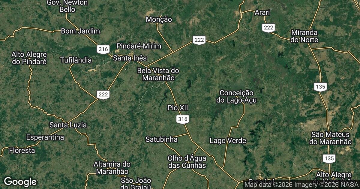 447.384.321.331 Pio XII, Maranhão, 🇧🇷 Brazil