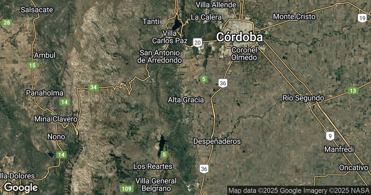 181.2.4.77 Alta Gracia, Cordoba, 🇦🇷 Argentina