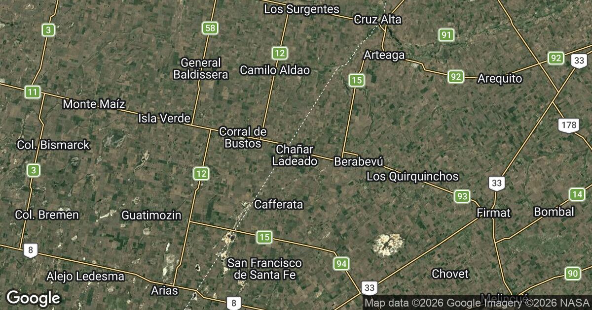 168.181.24.0 Chañar Ladeado, Santa Fe, 🇦🇷 Argentina