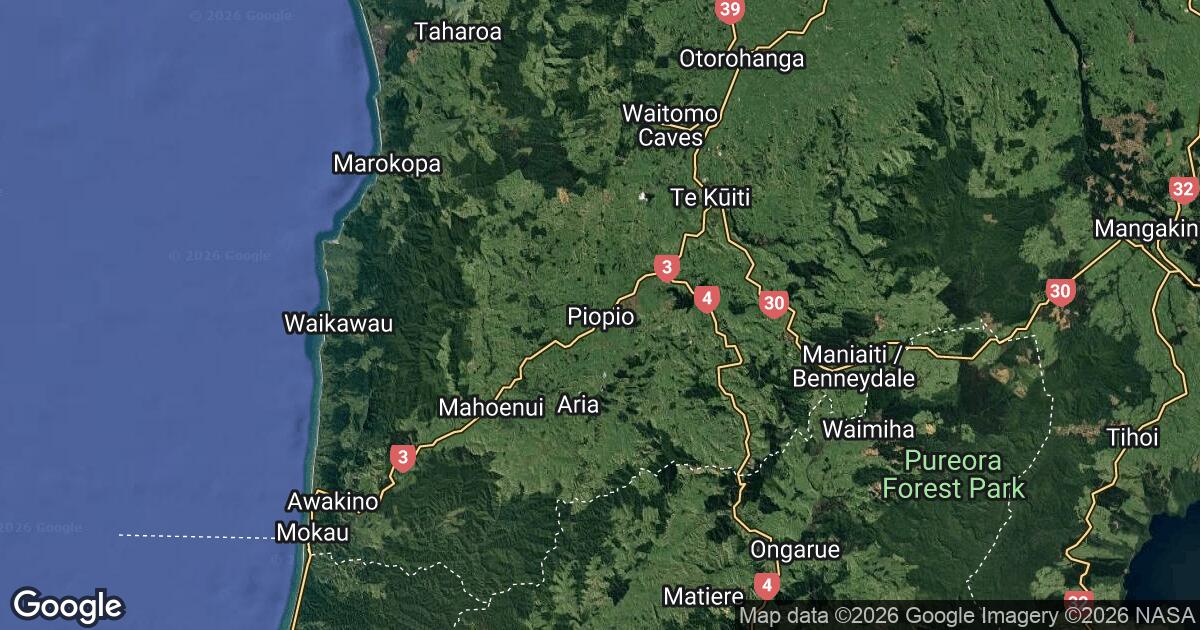 103.132.232.0 Piopio, Waikato Region, 🇳🇿 New Zealand