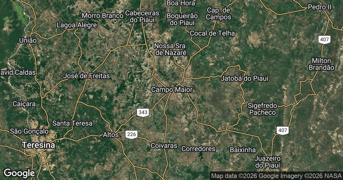 167.762.995.413 Campo Maior, Piauí, 🇧🇷 Brazil