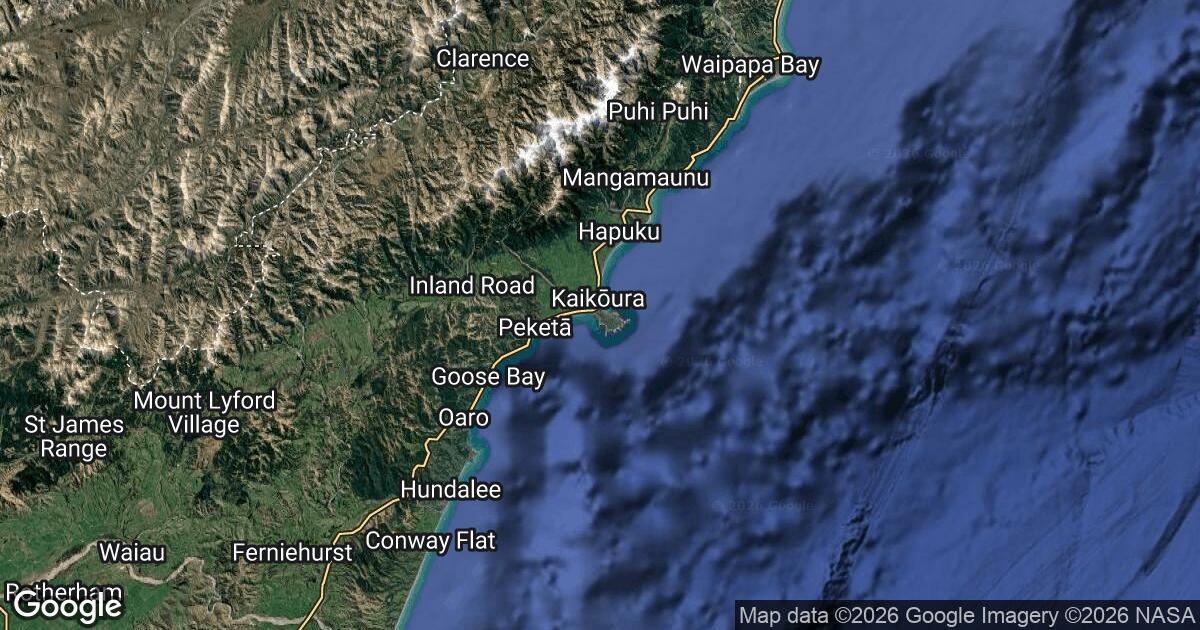 101.110.112.0 Kaikoura, Canterbury, 🇳🇿 New Zealand