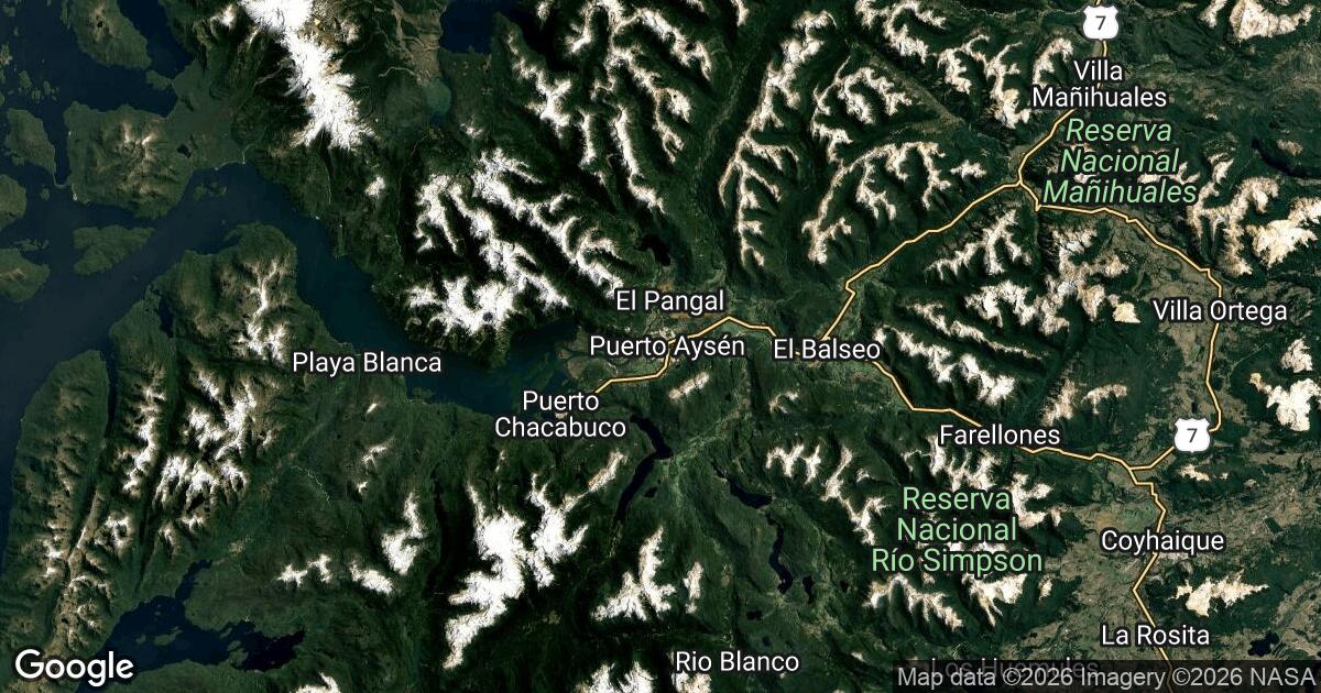 181.226.168.0 Puerto Aysén, Aysén, 🇨🇱 Chile