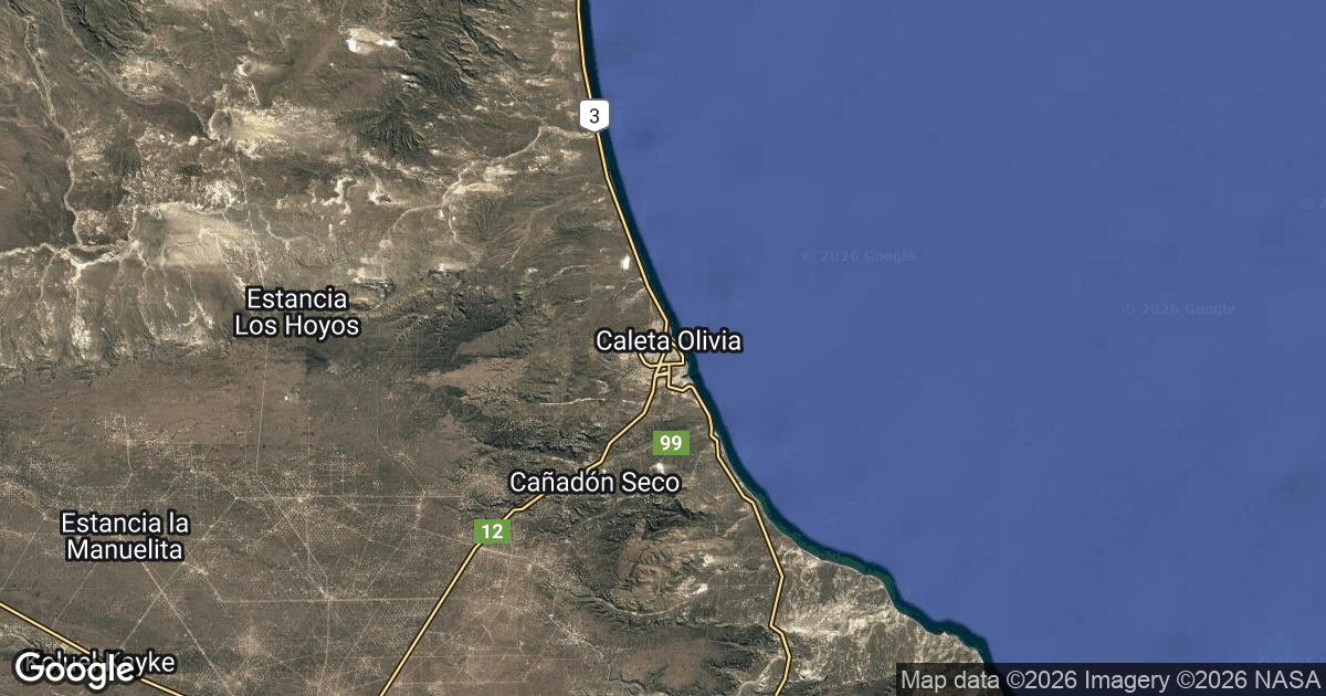 190.8.63.0 Caleta Olivia, Santa Cruz, 🇦🇷 Argentina