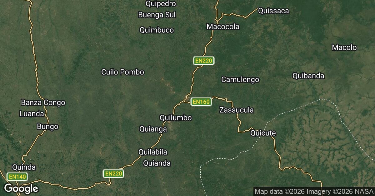 197.216.16.0 Sanza Pombo, Uíge, 🇦🇴 Angola