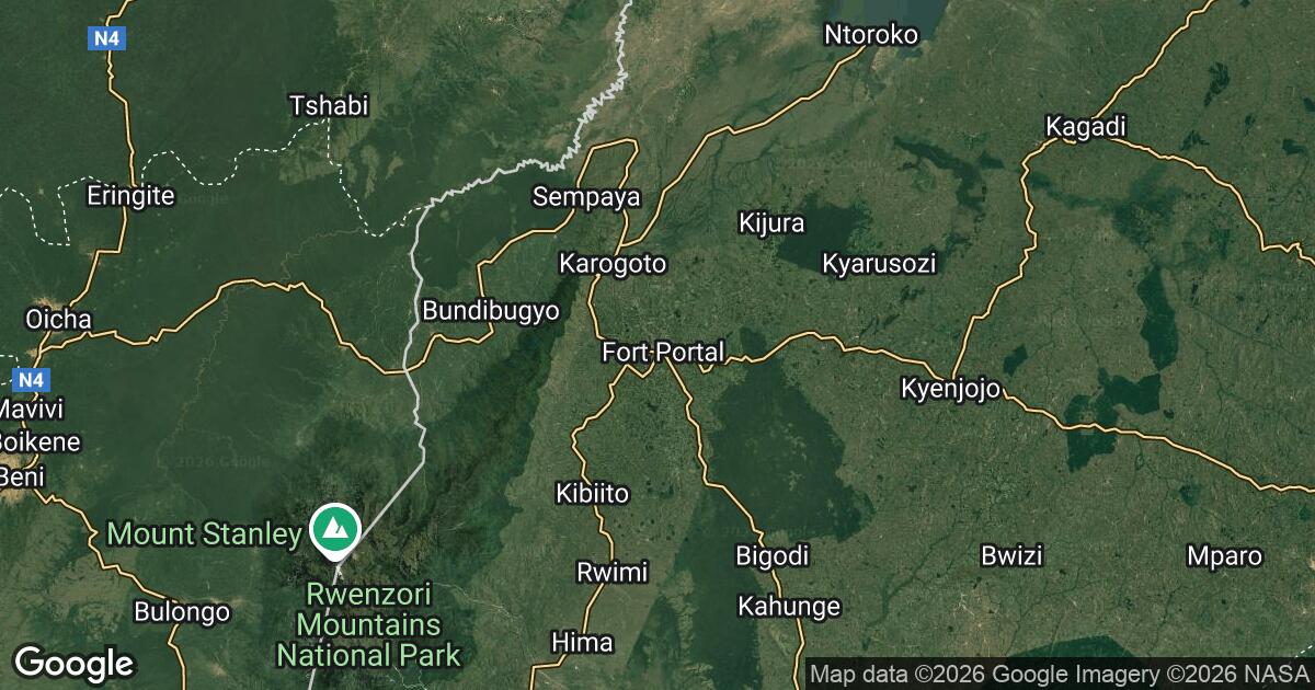 709.413.783.466 Fort Portal, Western Region, 🇺🇬 Uganda