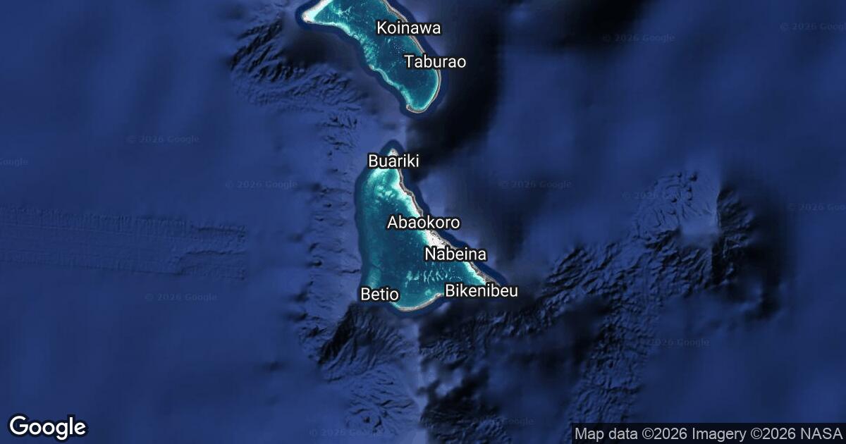 202.6.120.0 Abaokoro Village, Gilbert Islands, 🇰🇮 Kiribati