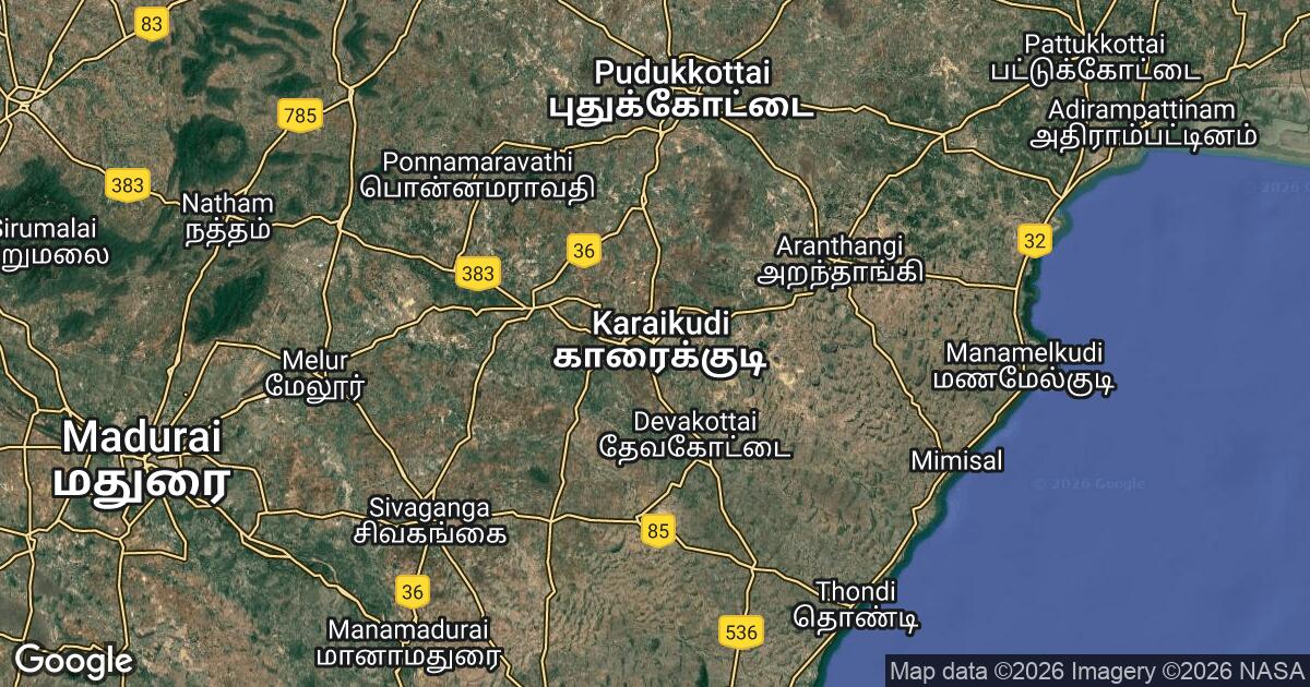 103.78.16.0 Kāraikkudi, Tamil Nadu, 🇮🇳 India
