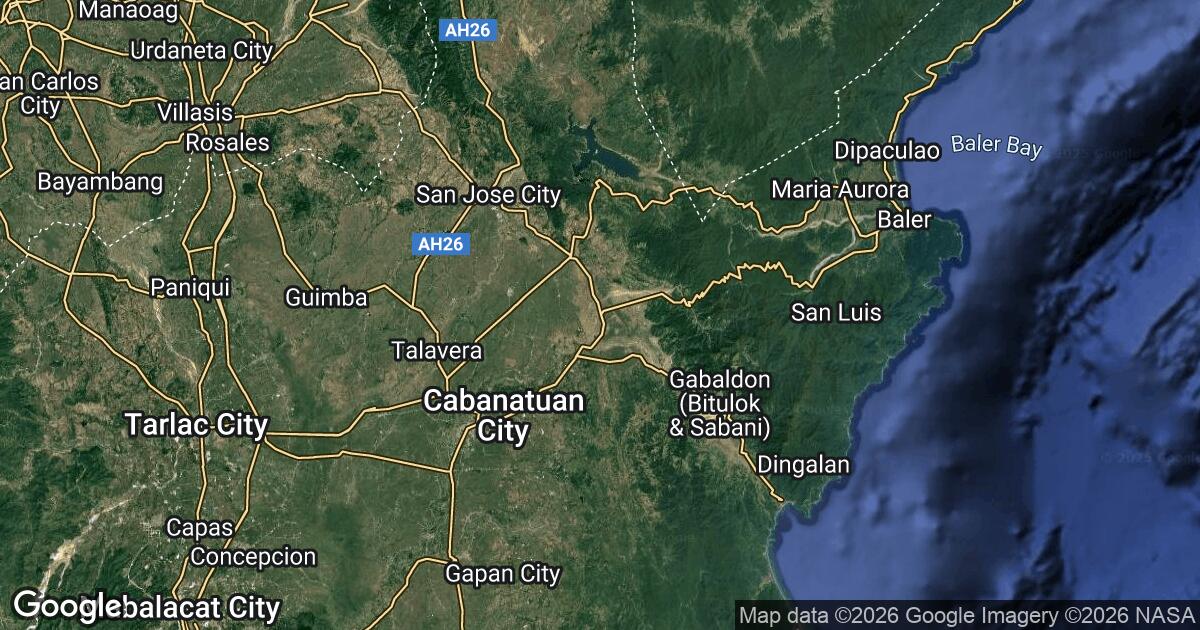 119.93.64.0 Bongabon, Central Luzon, 🇵🇭 Philippines