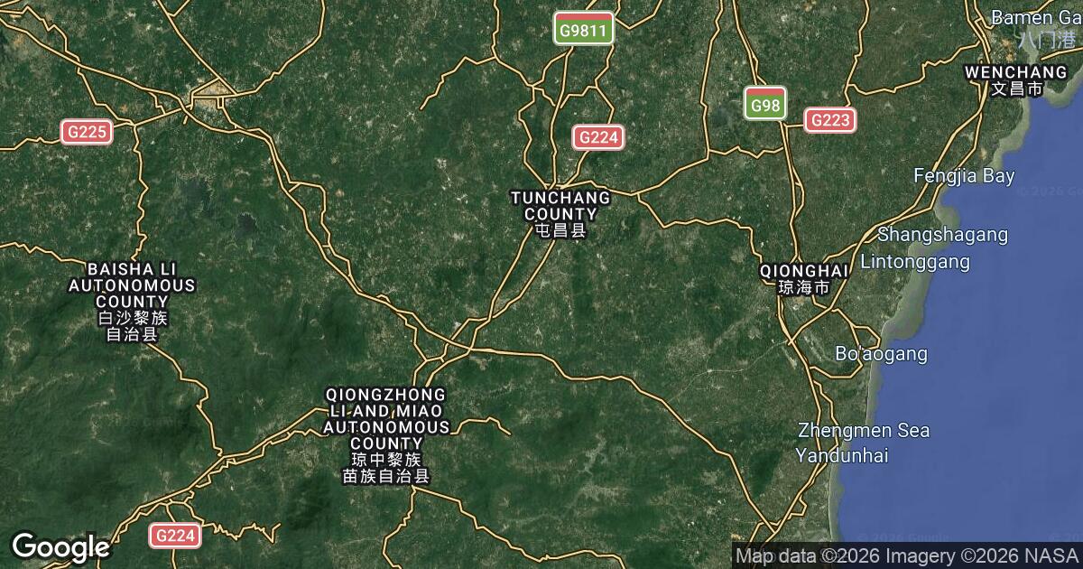 111.235.178.0 Nanlü, Hainan, 🇨🇳 China