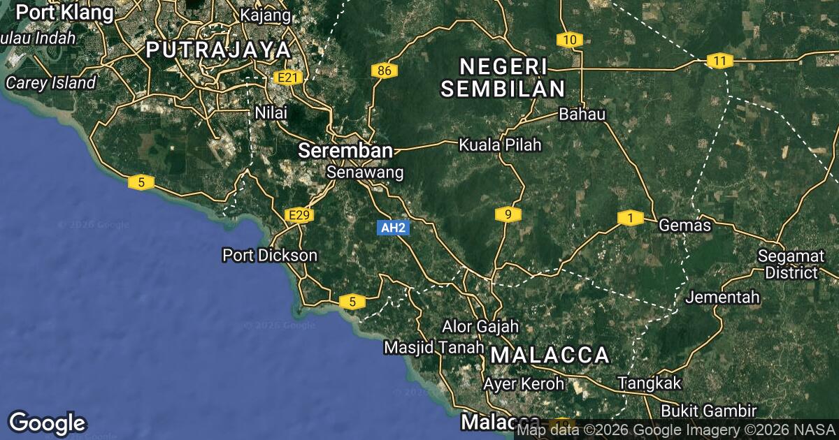 113.210.0.0 Rembau, Negeri Sembilan, 🇲🇾 Malaysia