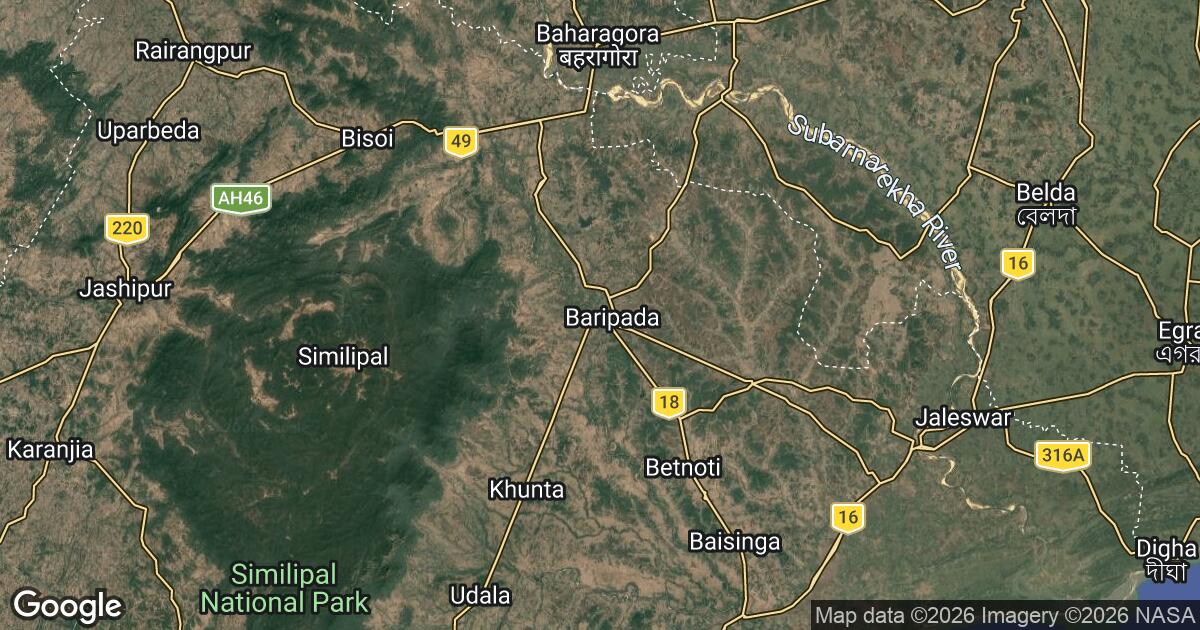 117.214.32.0 Baripāda, Odisha, 🇮🇳 India