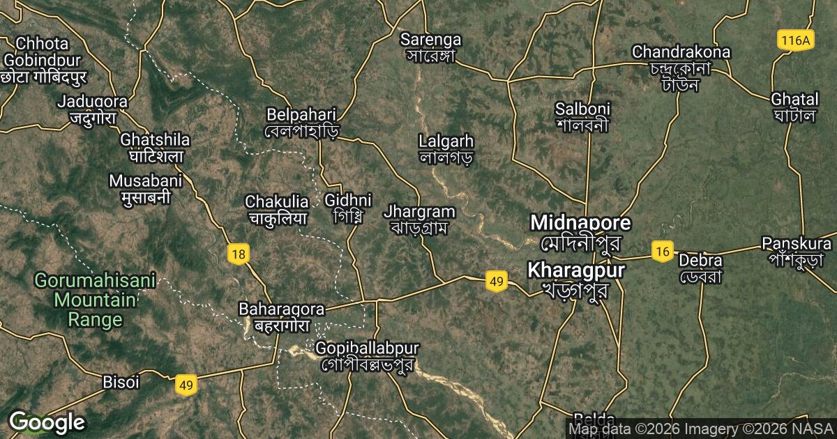 122.163.80.0 Jhārgrām, West Bengal, 🇮🇳 India