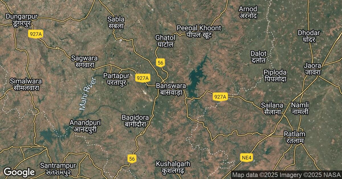 122.102.31.0 Bānswāra, Rajasthan, 🇮🇳 India