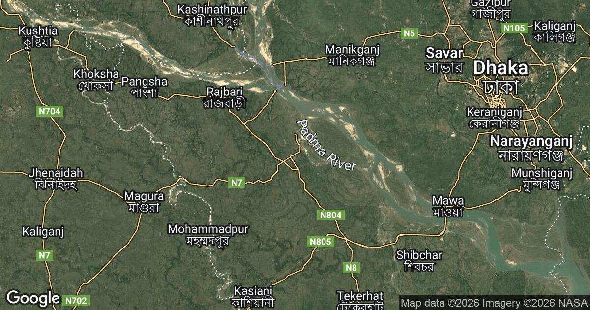 27.131.13.2 Farīdpur, Dhaka Division, 🇧🇩 Bangladesh