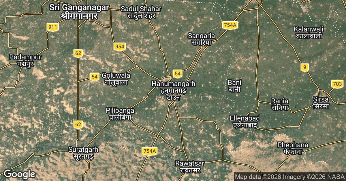 42.107.224.0 Hanumāngarh, Rajasthan, 🇮🇳 India