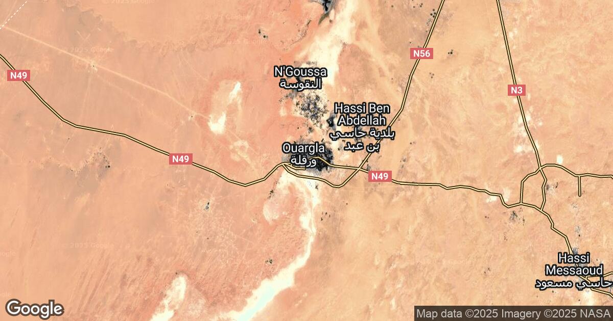 154.121.32.0 Ouargla, Ouargla, 🇩🇿 Algeria