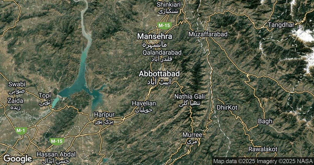 39.48.0.0 Abbottabad, Khyber Pakhtunkhwa, 🇵🇰 Pakistan