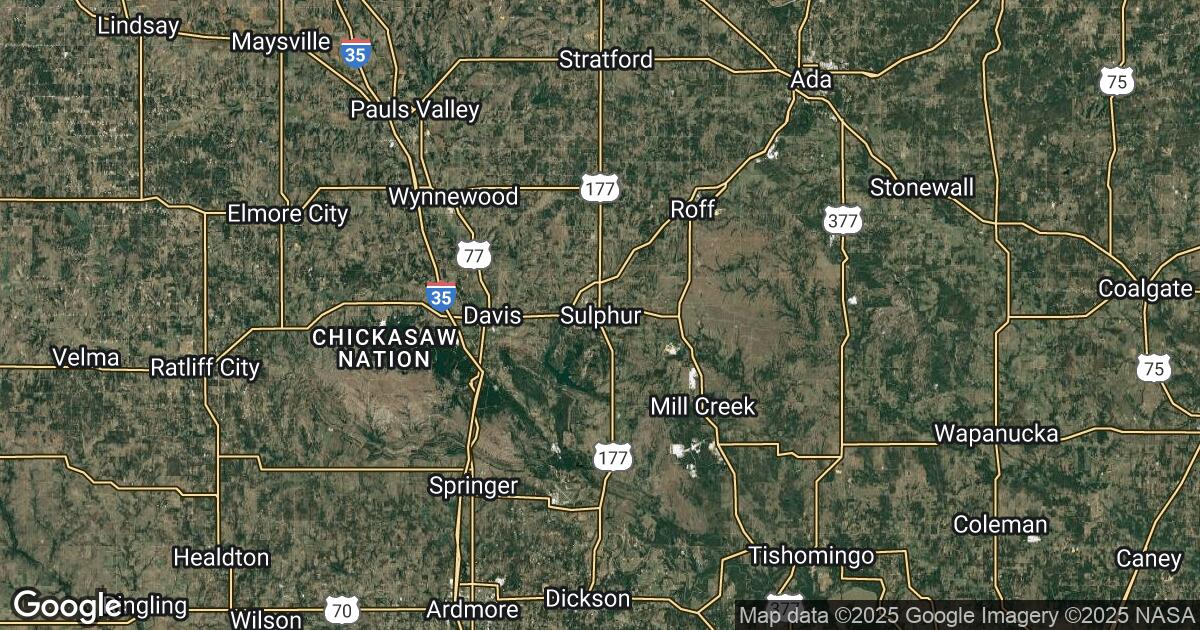 69.8.2.13 Sulphur, Oklahoma, 🇺🇸 USA