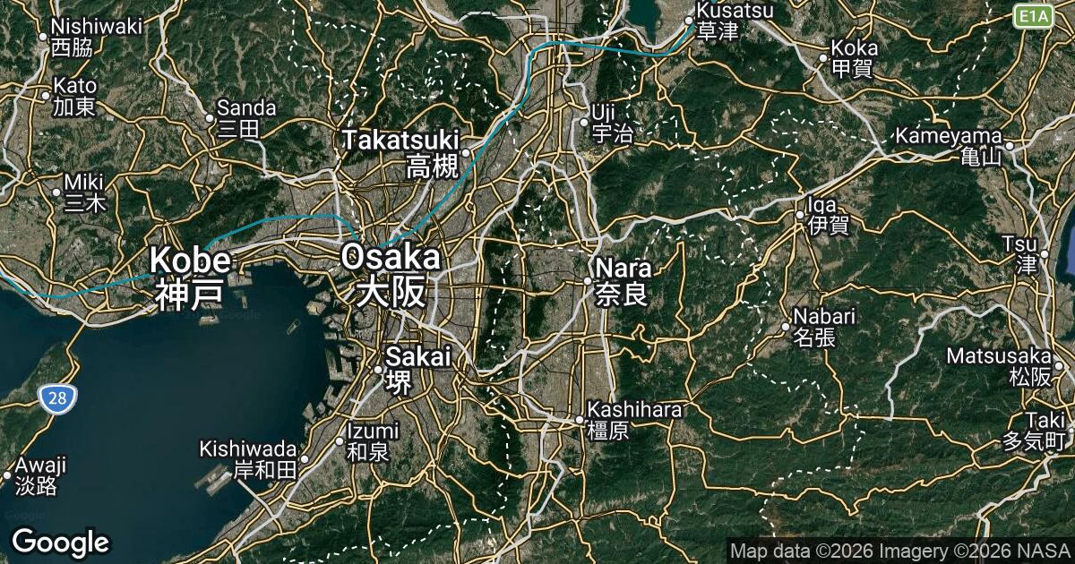 160.244.0.0 Nara-shi, Nara, 🇯🇵 Japan