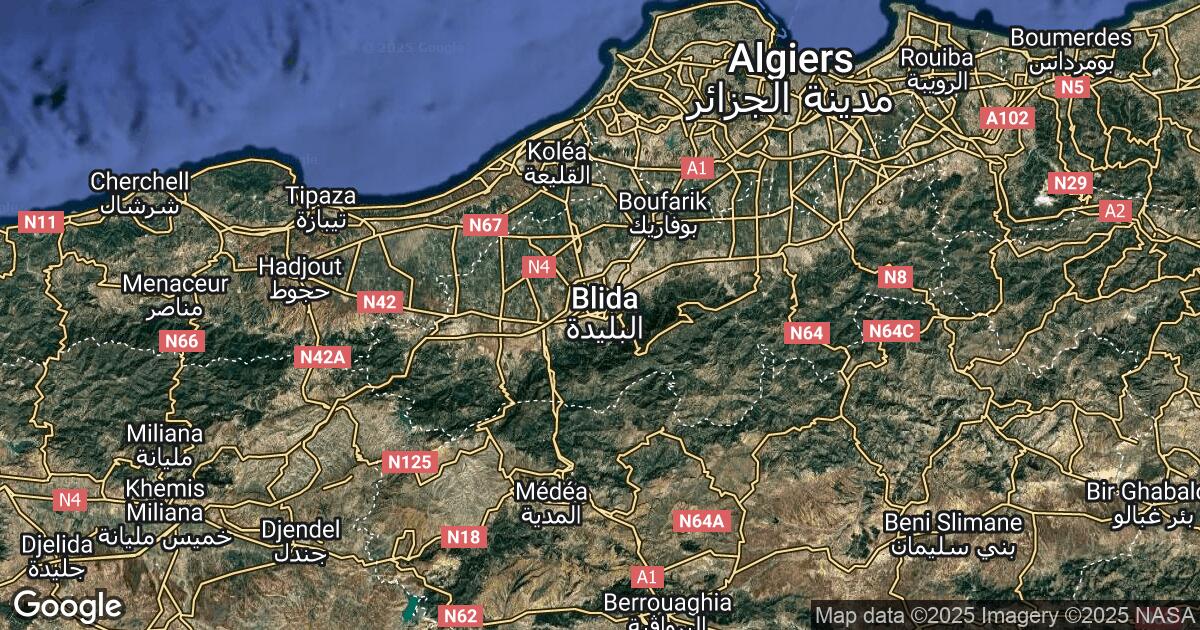 105.111.16.10 Blida, Blida, 🇩🇿 Algeria