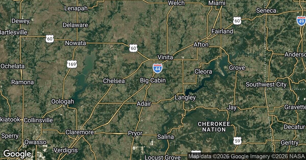 96.46.90.0 Big Cabin, Oklahoma, 🇺🇸 USA
