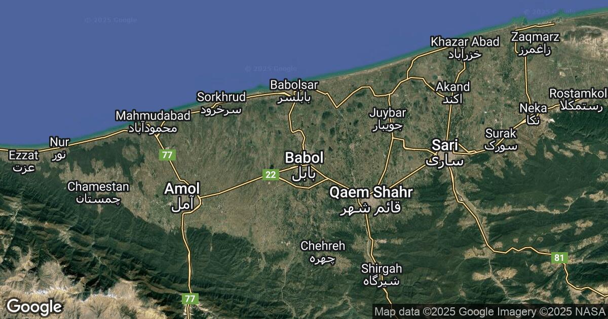 2.145.128.0 Bābol, Māzandarān, 🇮🇷 Iran