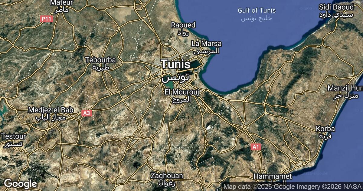 41.227.80.0 El Mourouj, Ben Arous Governorate, 🇹🇳 Tunisia
