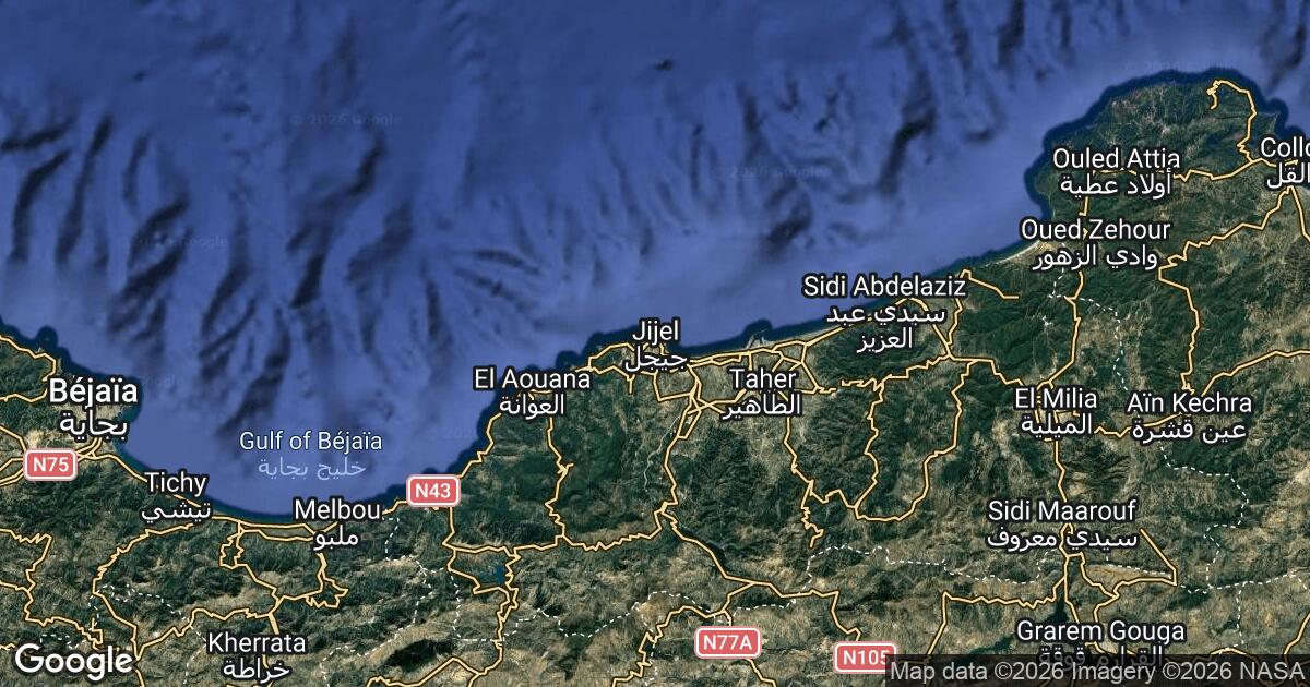 154.121.72.0 Jijel, Jijel, 🇩🇿 Algeria