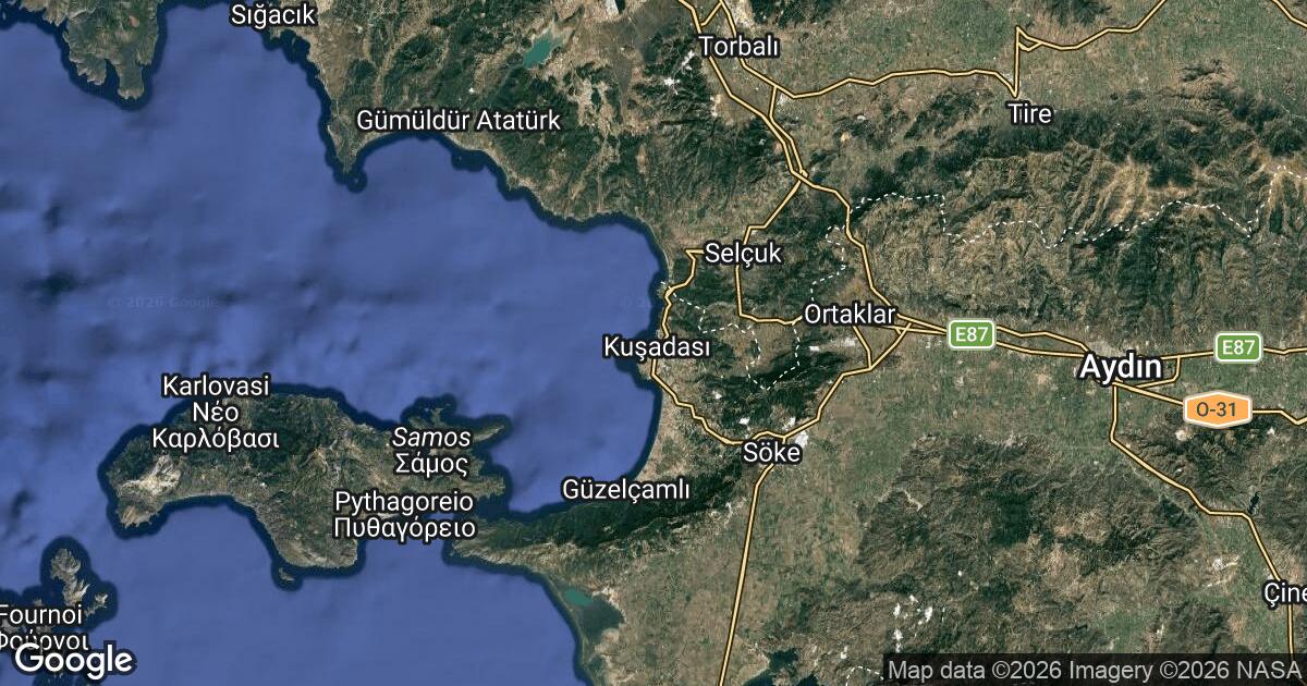 95.5.236.0 Kuşadası, Aydın, 🇹🇷 Turkey