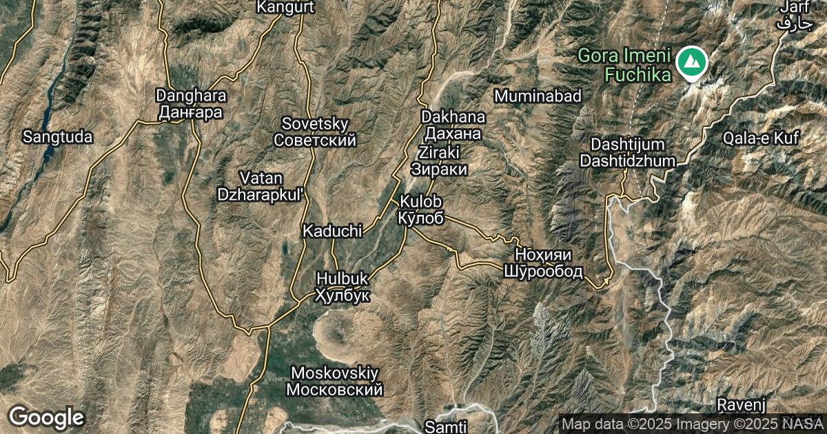 217.11.189.0 Kŭlob, Khatlon Province, 🇹🇯 Tajikistan