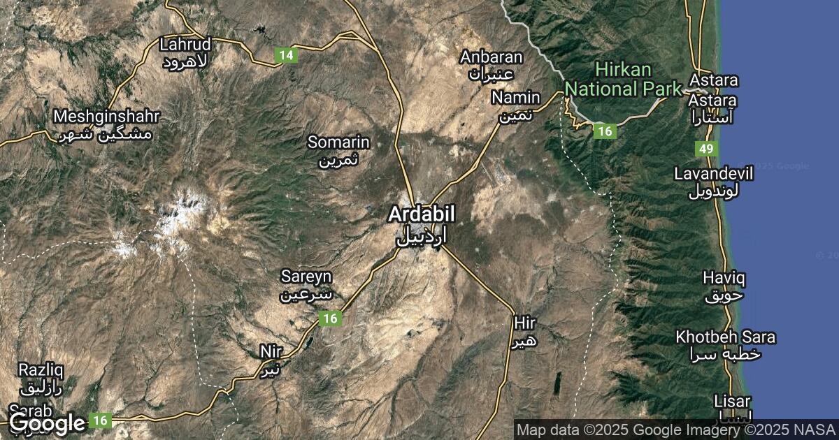 94.183.27.1 Ardabīl, Ardabil Province, 🇮🇷 Iran