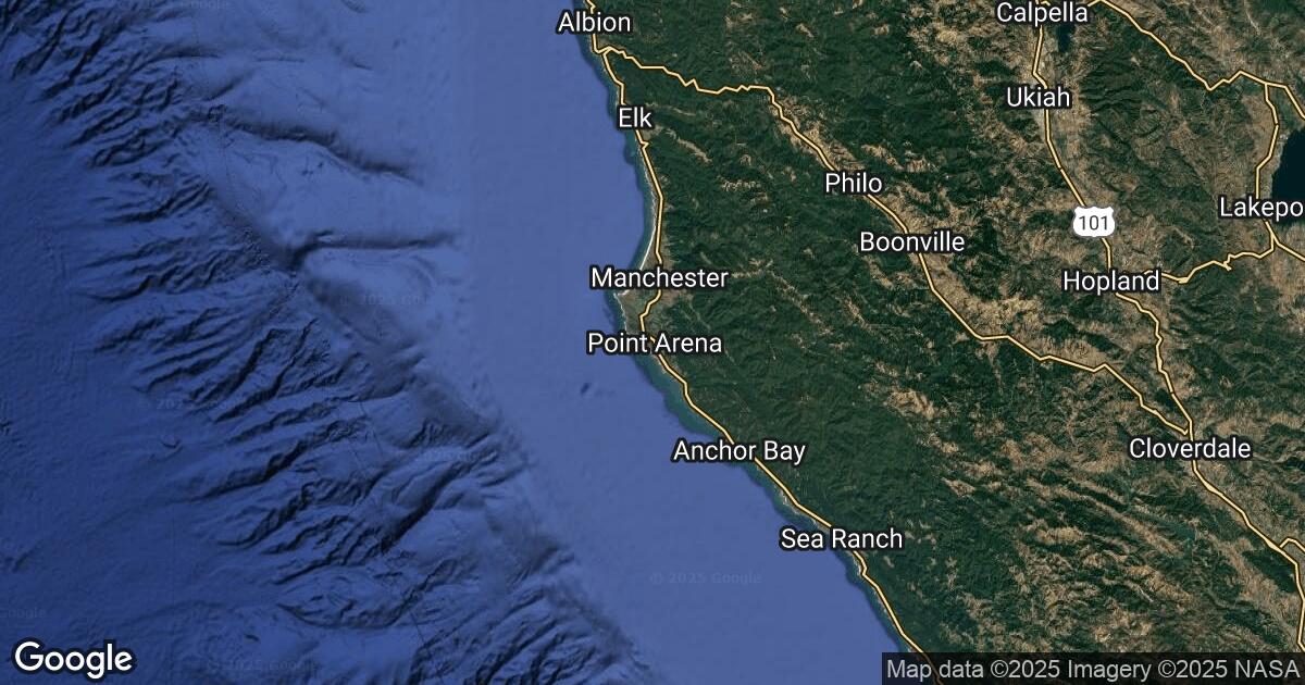 8.39.1.93 Point Arena, California, 🇺🇸 USA