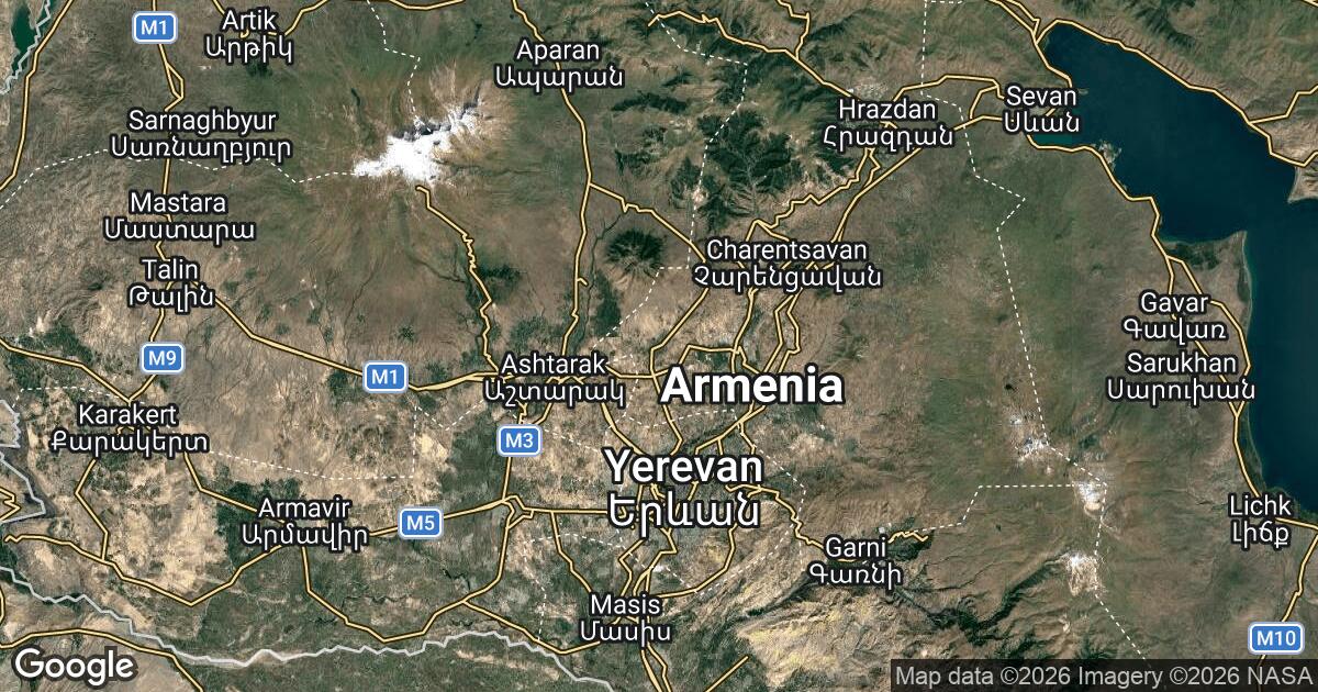 46.130.0.0 Yeghvard, Kotayk, 🇦🇲 Armenia