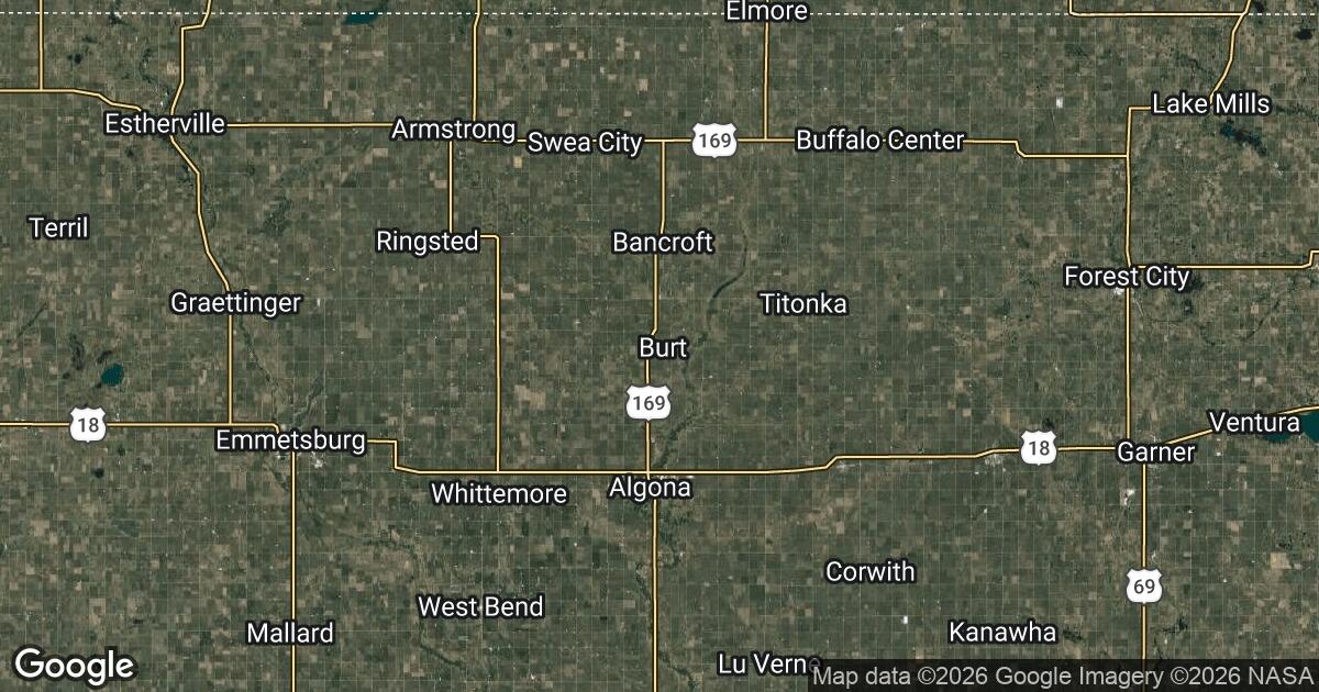 206.72.0.0 Burt, Iowa, 🇺🇸 USA