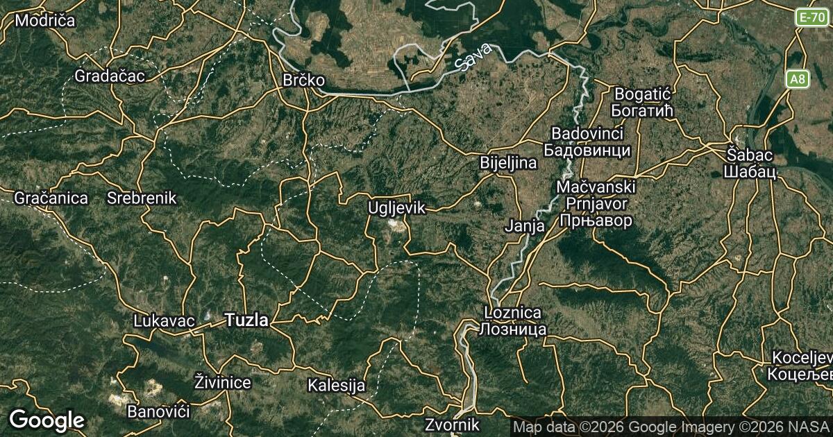 91.191.12.0 Ugljevik, Srpska, 🇧🇦 Bosnia and Herzegovina