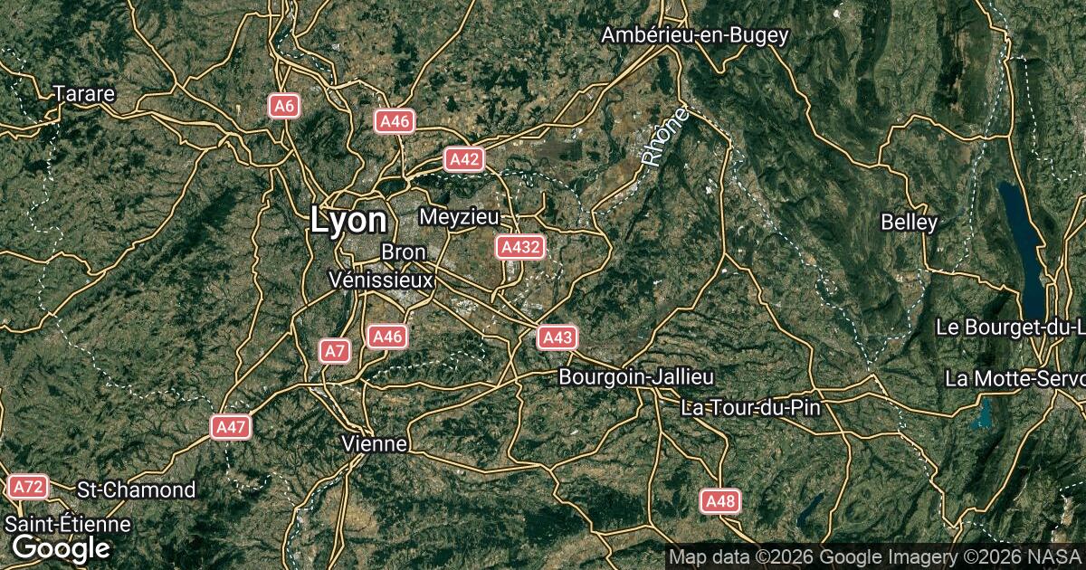 185.60.8.0 Satolas-et-Bonce, Rhône-Alpes, 🇫🇷 France