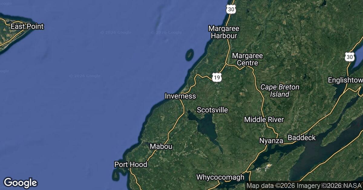 47.54.248.0 Inverness, Nova Scotia, 🇨🇦 Canada