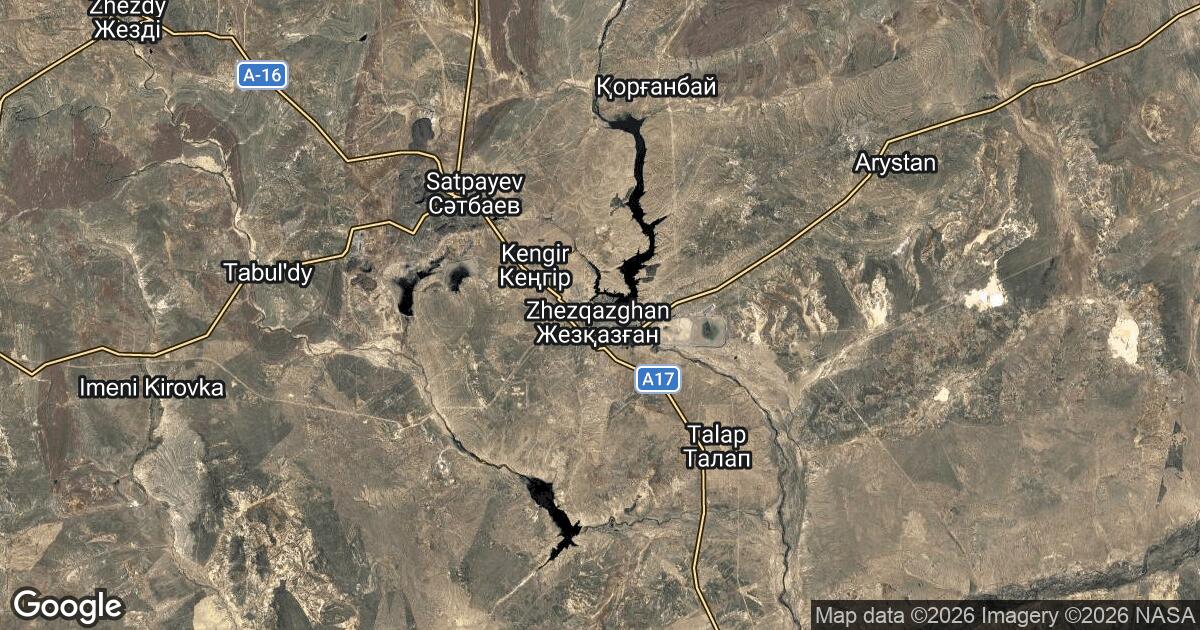 87.243.8.253 Zhezqazghan, Ulytau Region, 🇰🇿 Kazakhstan