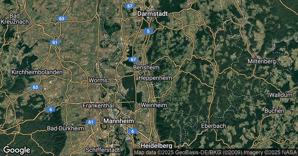 596.573.695.894 Heppenheim an der Bergstrasse, Hesse, 🇩🇪 Germany
