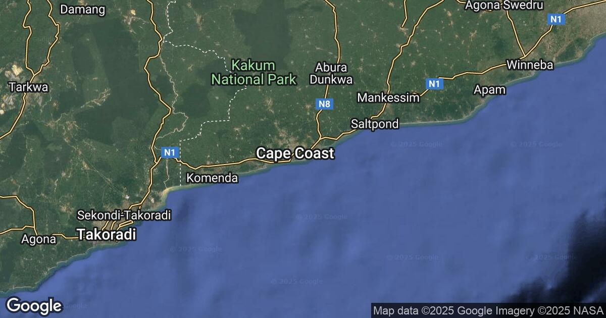 412.294.358.210 Cape Coast, Central, 🇬🇭 Ghana
