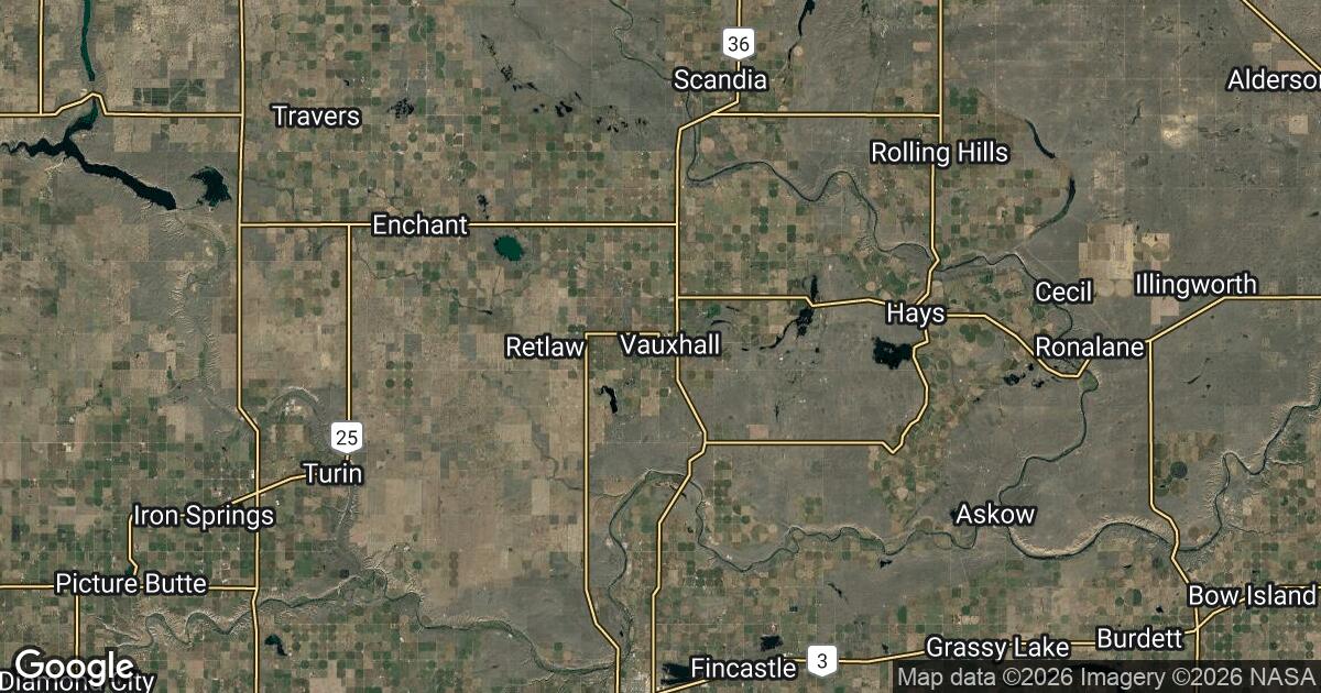 96.557.2.341 Vauxhall, Alberta, 🇨🇦 Canada