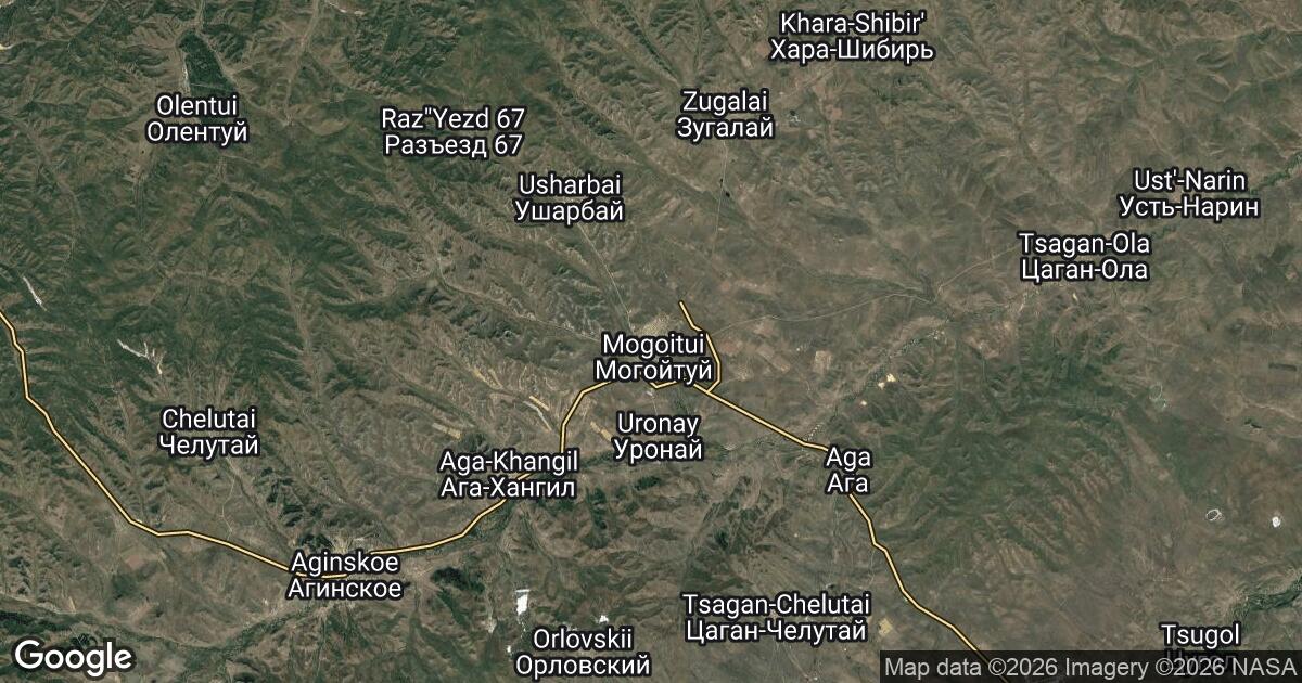 62.76.2.0 Mogoytuy, Zabaykalskiy (Transbaikal) Kray, 🇷🇺 Russia