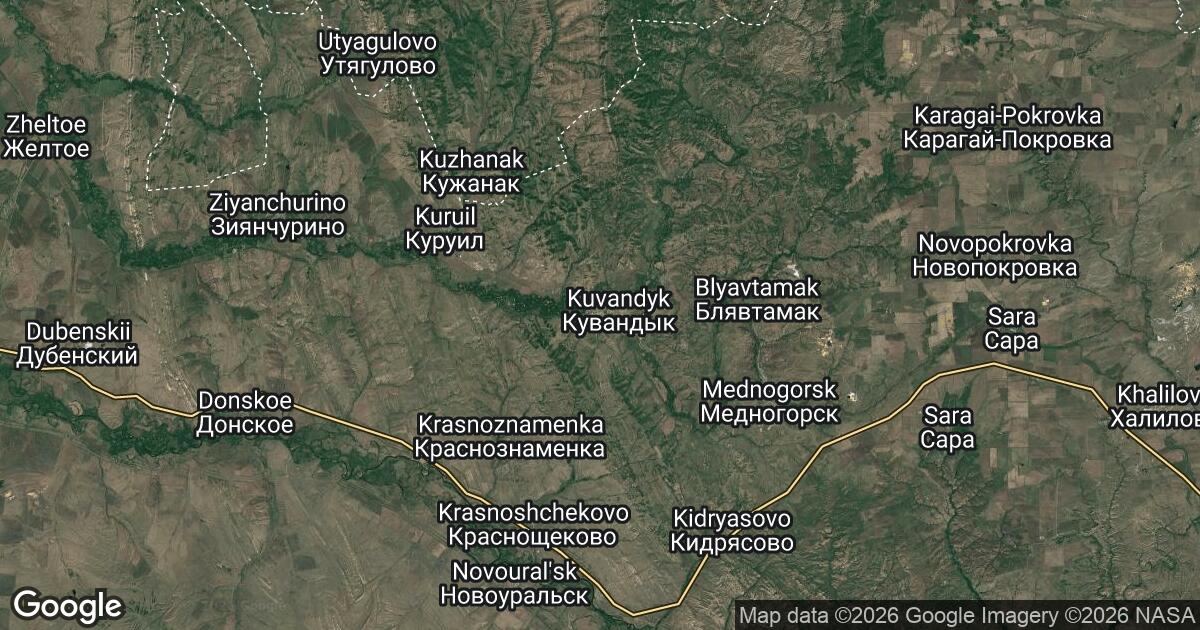 95.215.241.0 Kuvandyk, Orenburg Oblast, 🇷🇺 Russia